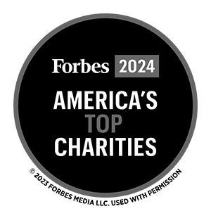 Forbes 2024 Ameria's Top Charities Logo