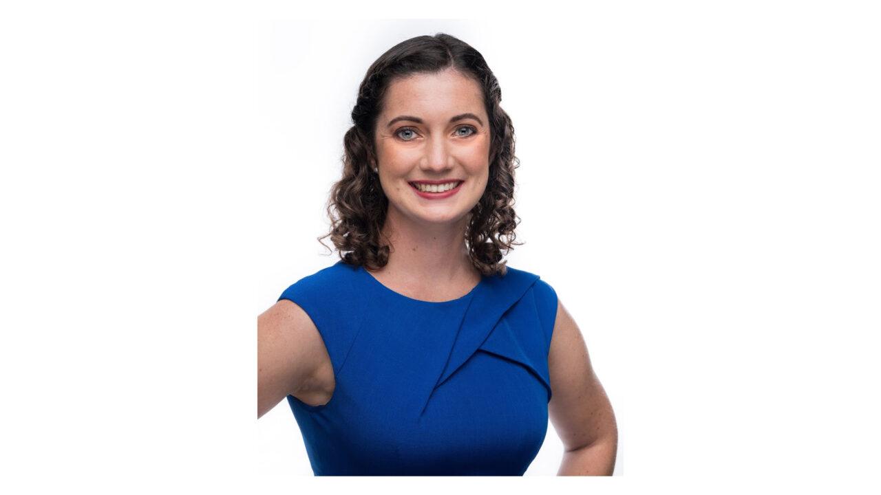 Portrait of Bezos Scholar Meghan Hussey. Bezos Scholars Salon. TED World Theater, New York. September 9, 2022. Photo: Gilberto Tadday / TED.