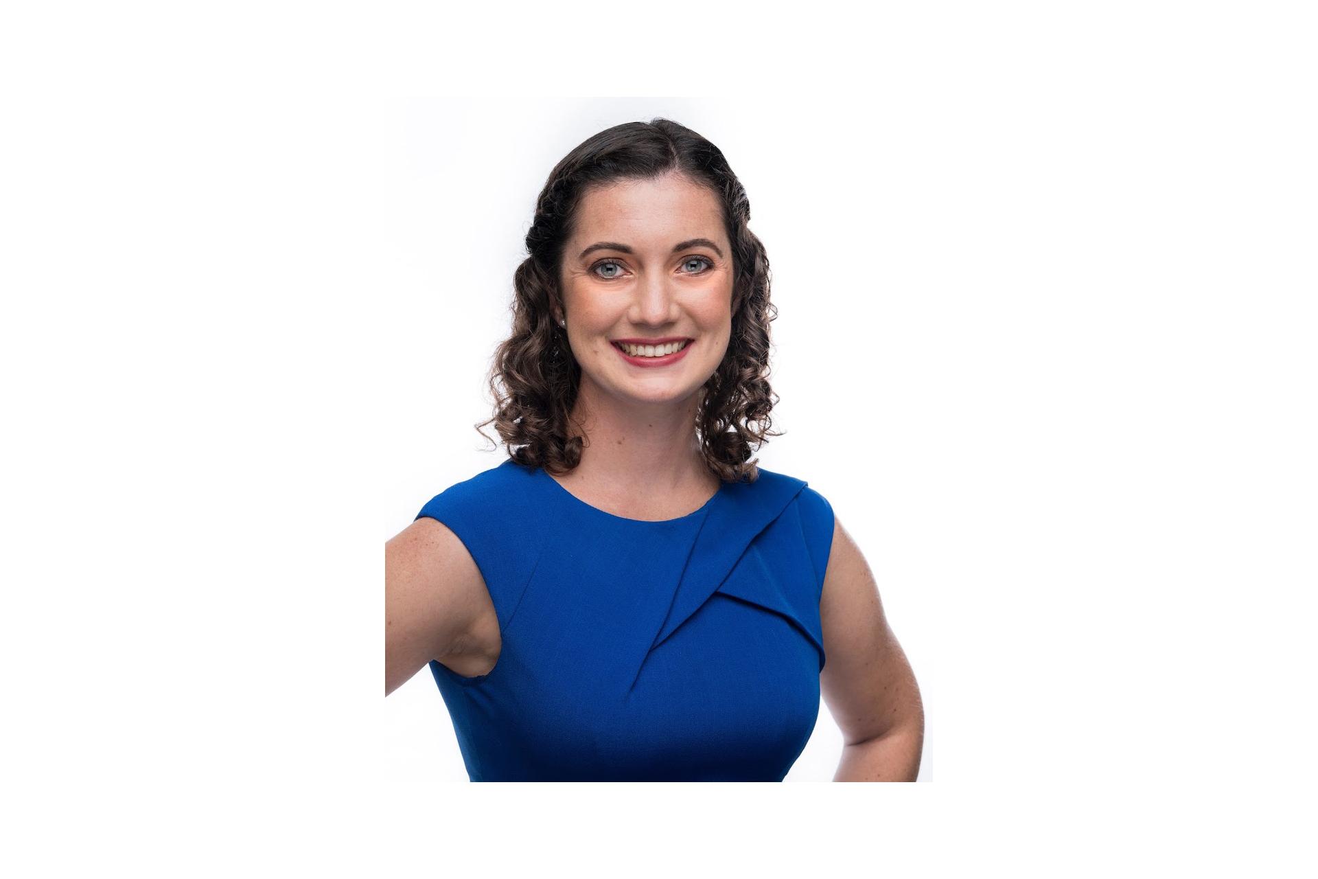 Portrait of Bezos Scholar Meghan Hussey. Bezos Scholars Salon. TED World Theater, New York. September 9, 2022. Photo: Gilberto Tadday / TED.